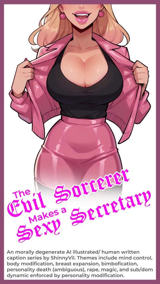 The Evil Sorcerer Makes a Sexy Secretary