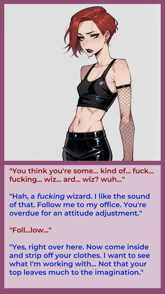 The Evil Sorcerer Makes a Sexy Secretary image number 4