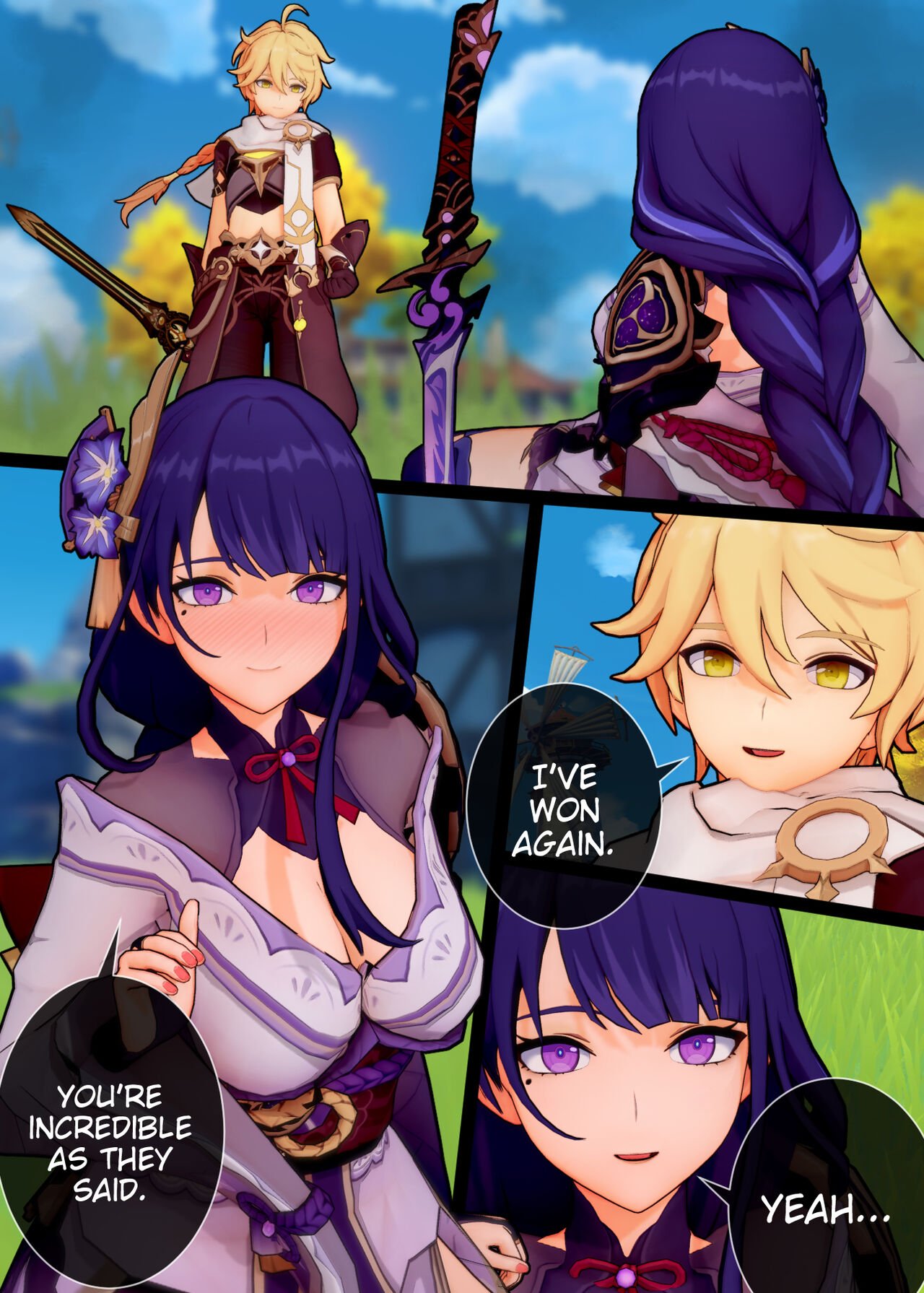 ActualE - Can I Be Your Eternity? (Genshin Impact) English porn comic image number 3