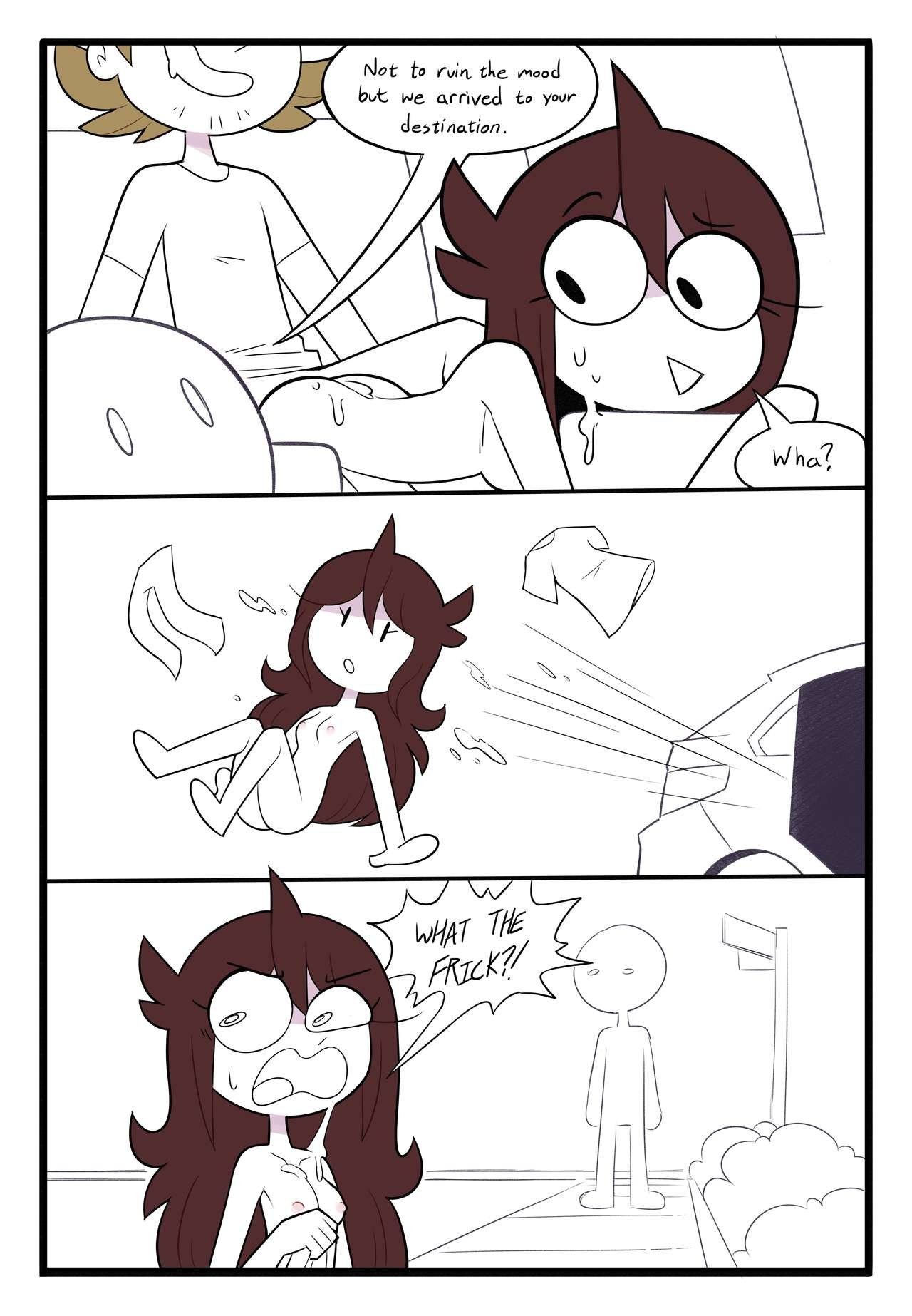 My Uber Ride - Jaiden porn comic image number 3