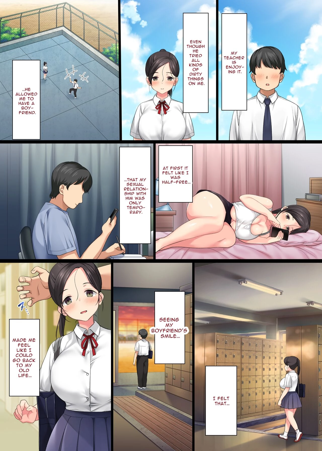 Introverted Beauty Gets Raped Over and Over by Her Homeroom Teacher 3 InCha Bishoujo wa, Tannin ni Okasarete mo Ikimakuru 3 image number 11