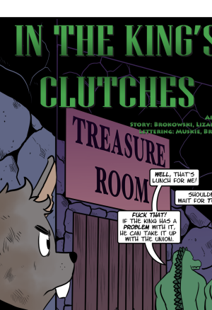 Muskie / Tolok - In the Kings Clutches gay porn comic