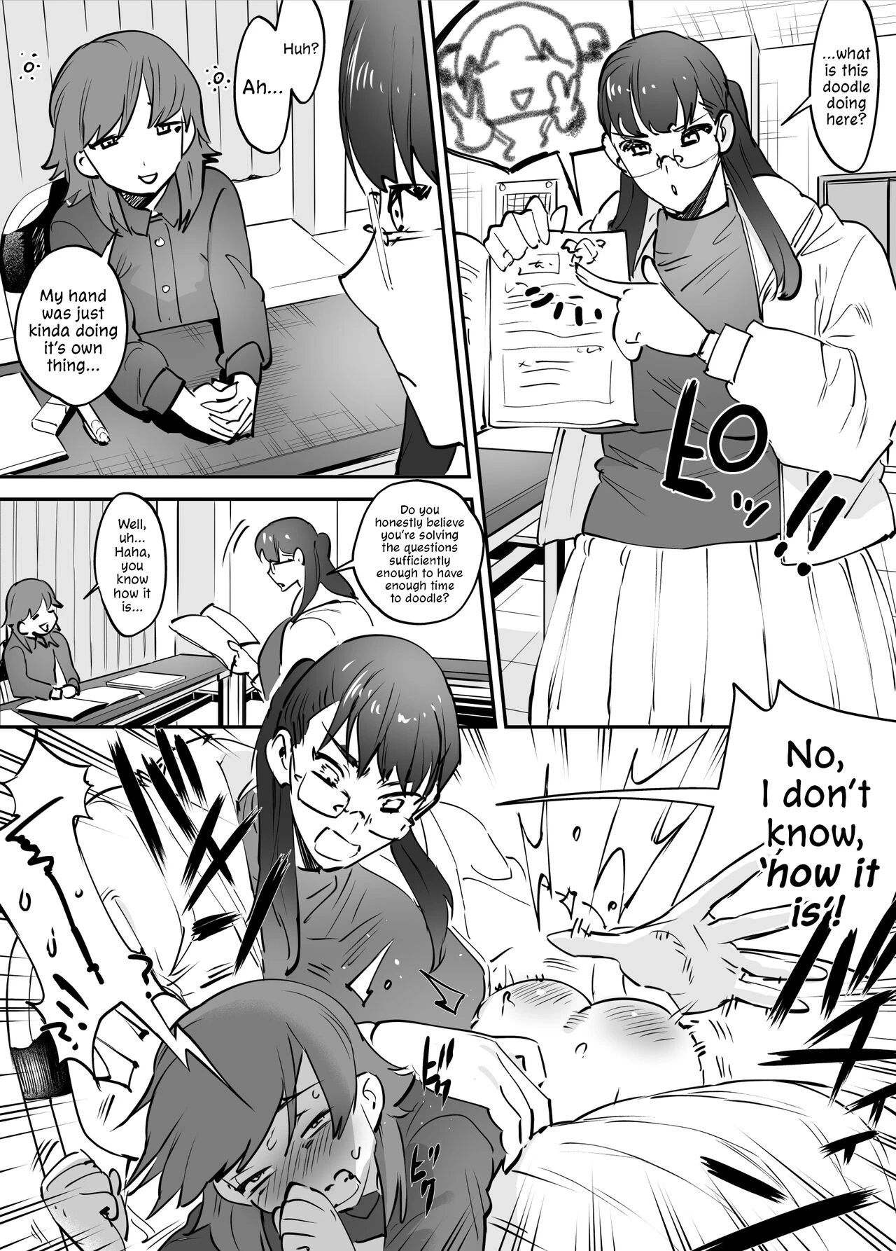 The All Consuming Futanari Teachers  Futanari Koushi, Zenbu Kuu image number 9