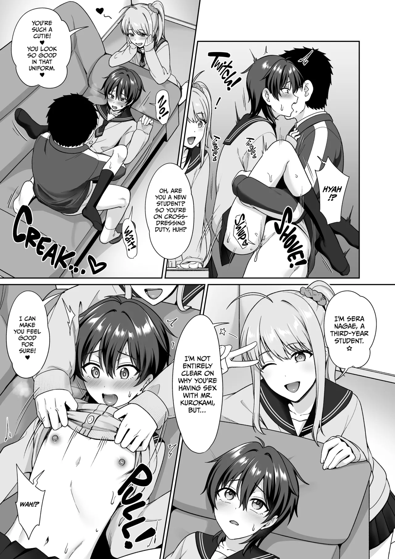 Crossdressing in a Boys School image number 14