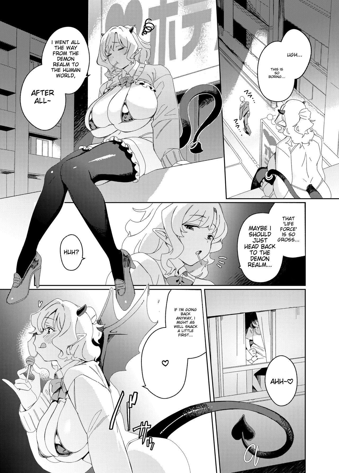 Gal Succubus to Futanari Neet image number 2