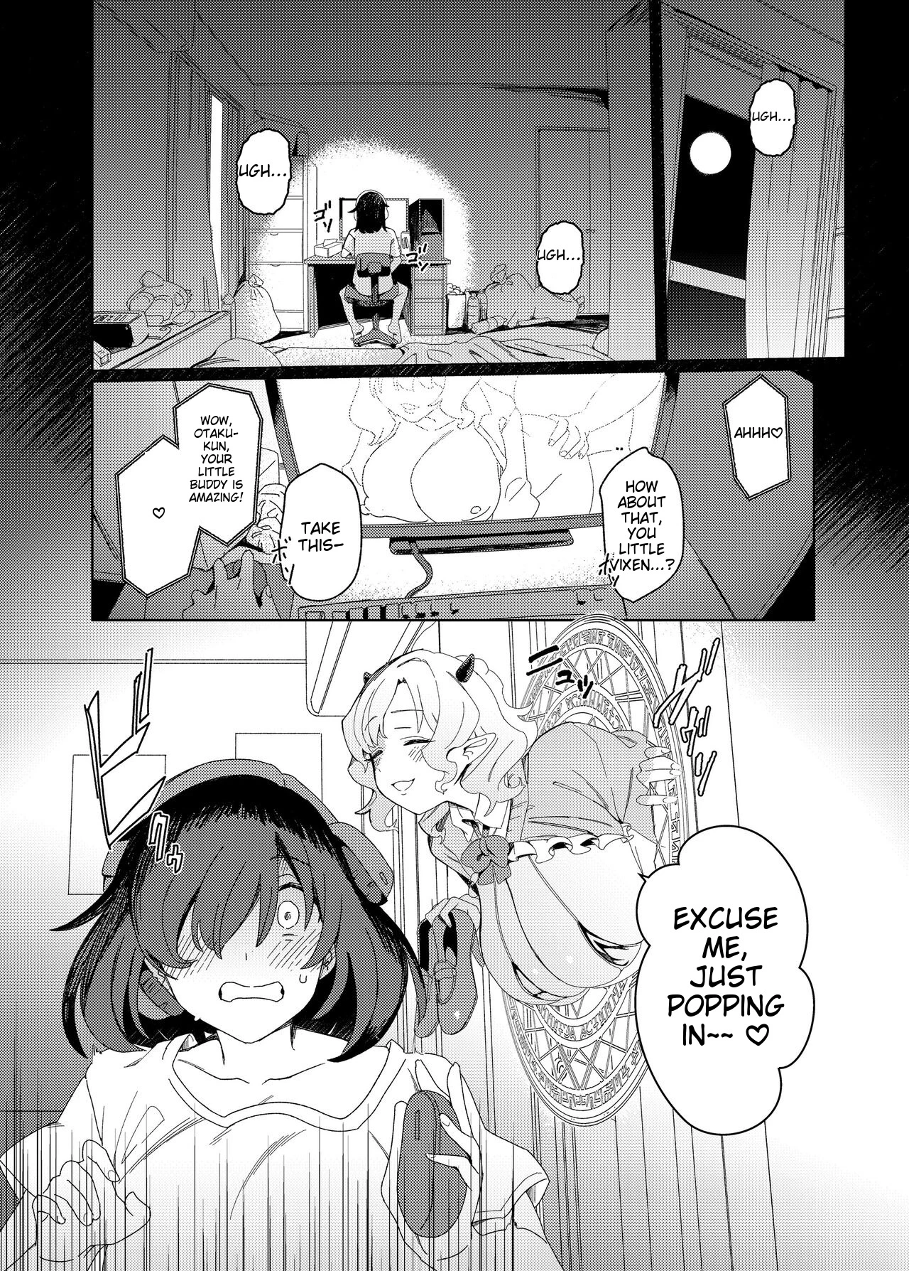 Gal Succubus to Futanari Neet image number 3