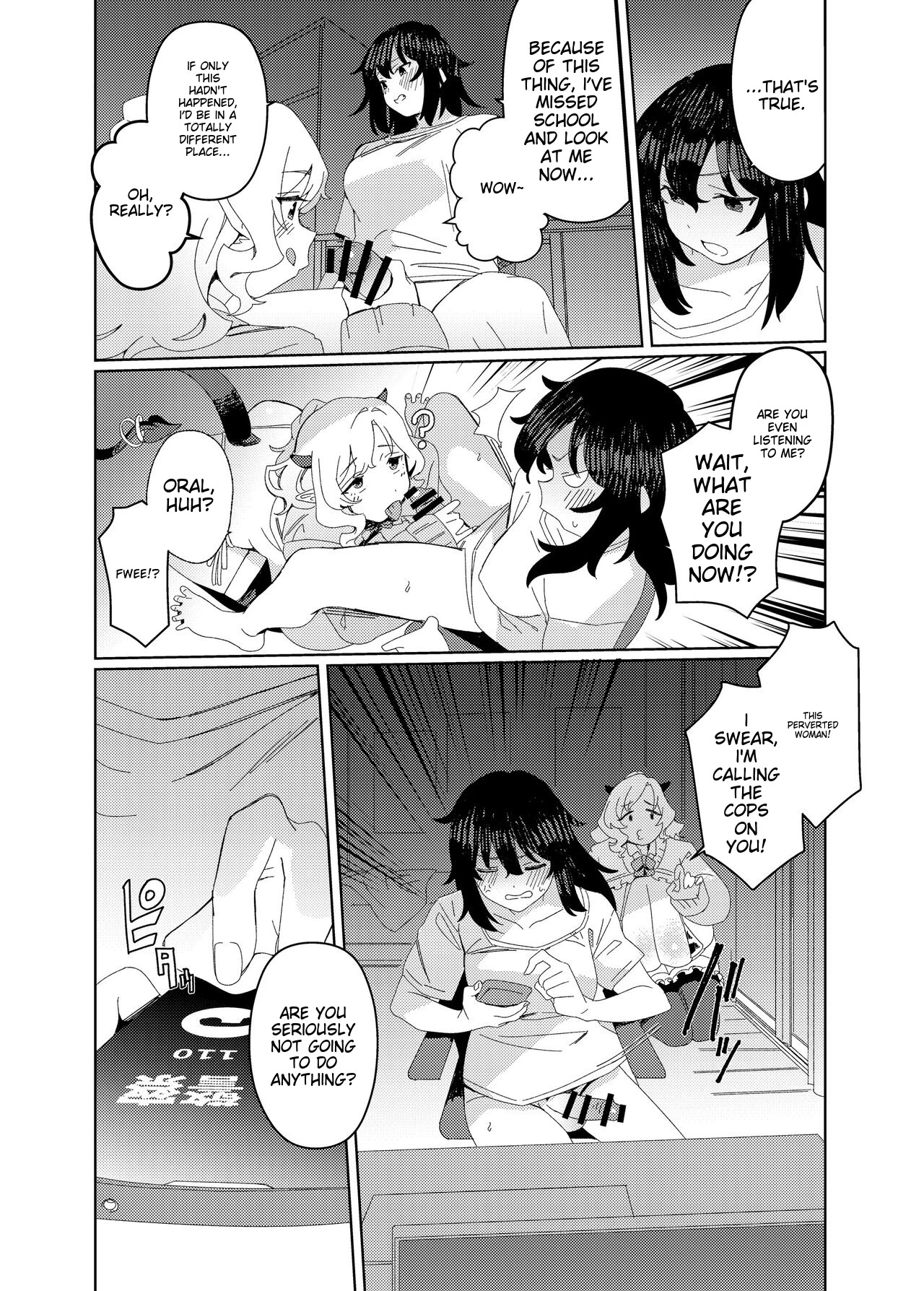 Gal Succubus to Futanari Neet image number 6