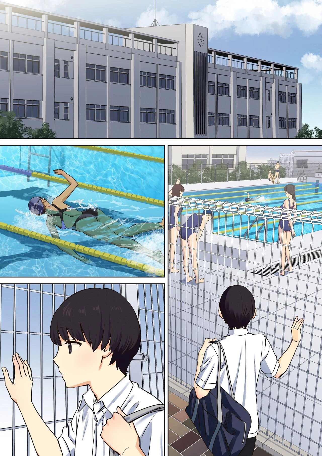 Kanojo no Okaa-san ni Doutei o Ubawareru Hanashi How My Girlfriend's Mom Took My Virginity image number 2