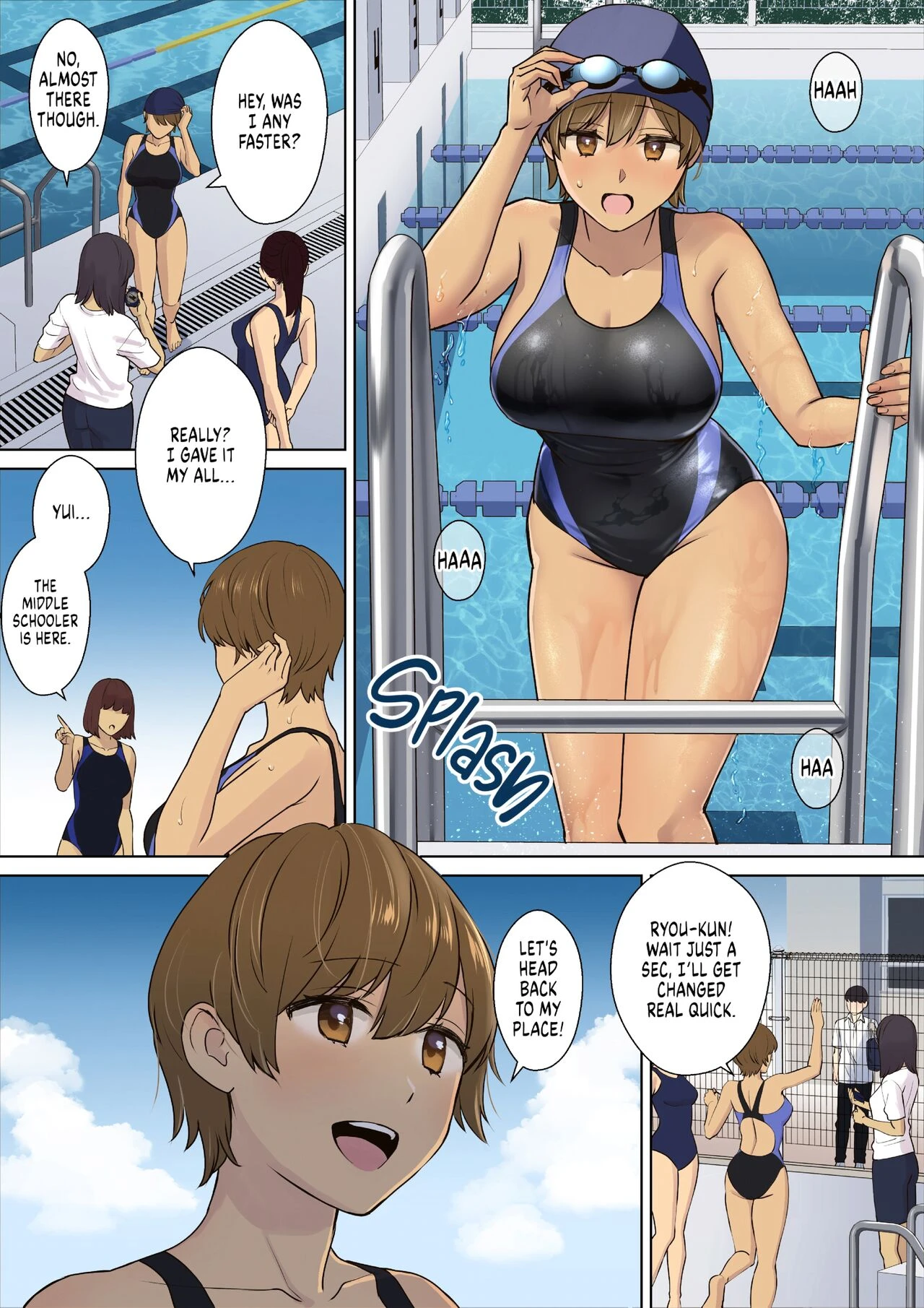 Kanojo no Okaa-san ni Doutei o Ubawareru Hanashi How My Girlfriend's Mom Took My Virginity image number 3