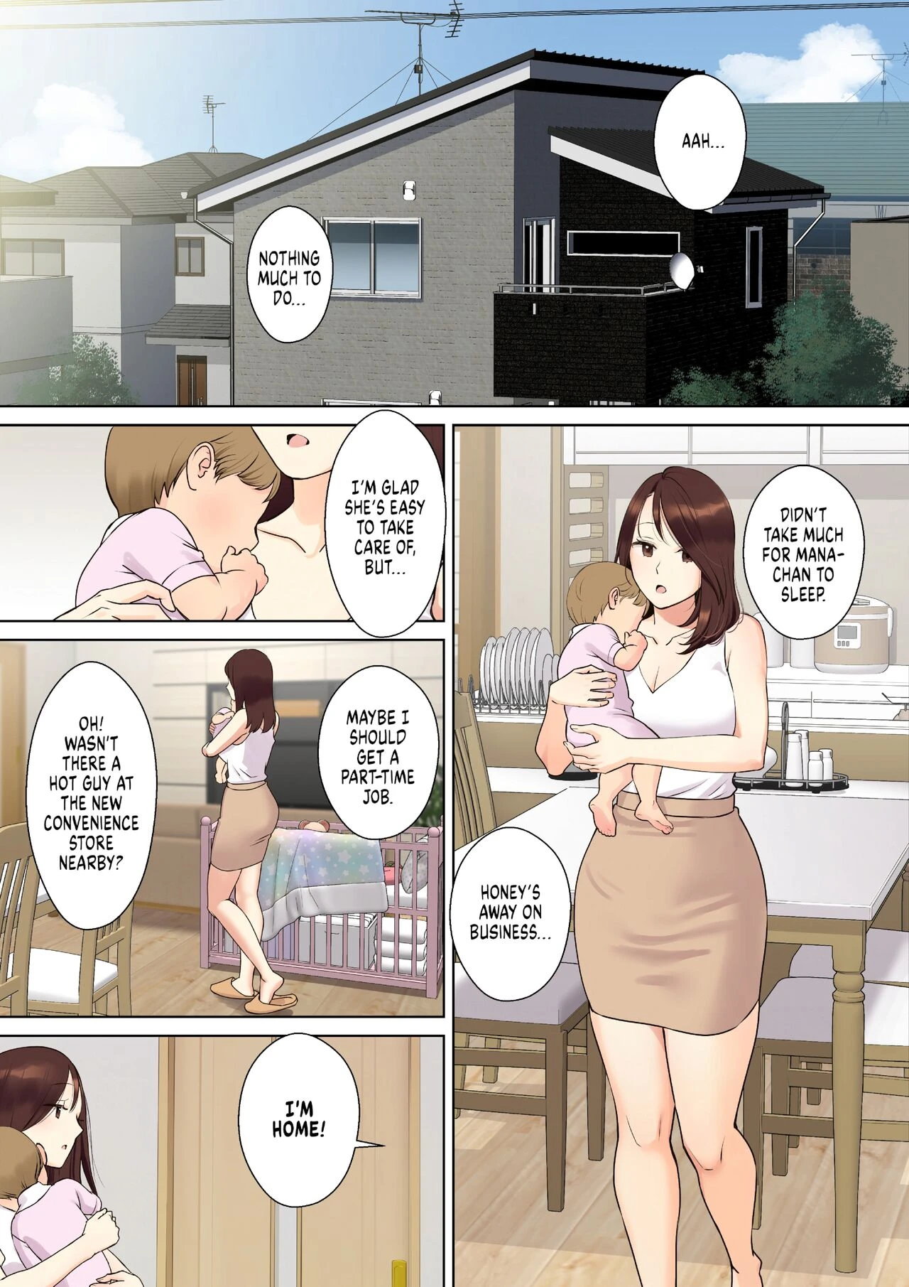 Kanojo no Okaa-san ni Doutei o Ubawareru Hanashi How My Girlfriend's Mom Took My Virginity image number 4