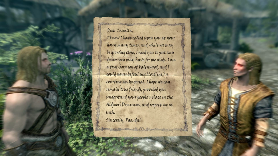 Lovely Letters - Skyrim Erotica image number 9