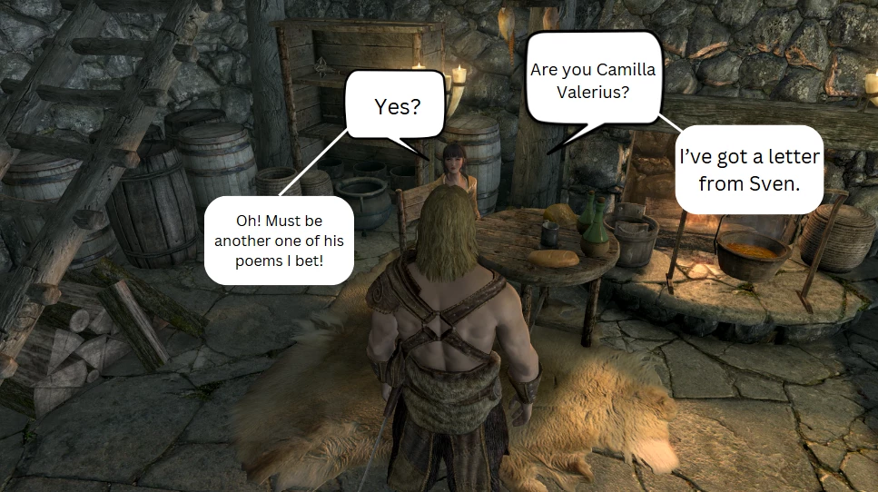 Lovely Letters - Skyrim Erotica image number 16