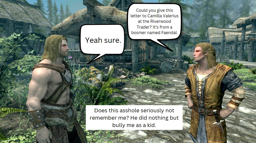 Lovely Letters - Skyrim Erotica image number 8