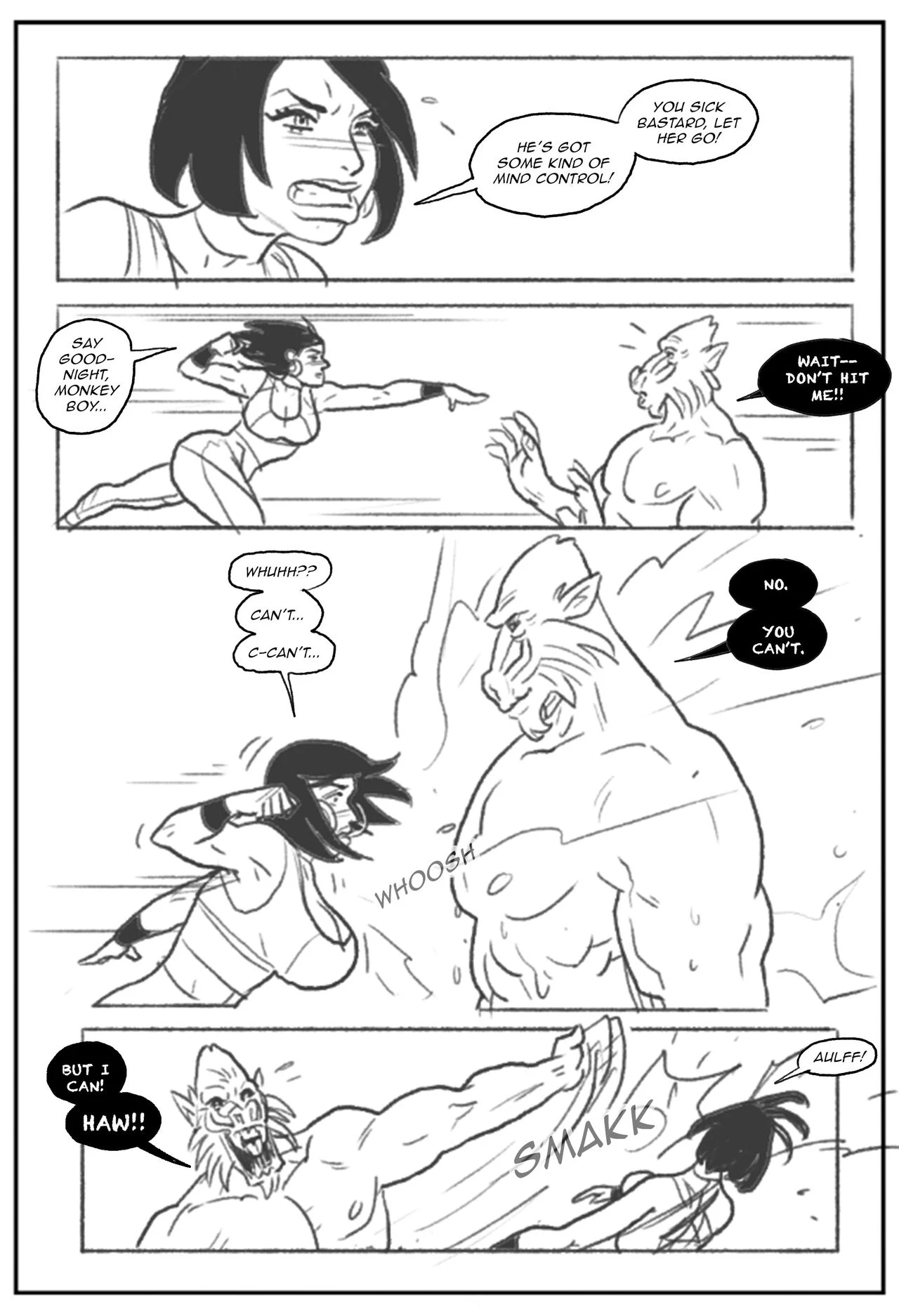 Mandrill vs the Powerpuff Girls image number 15