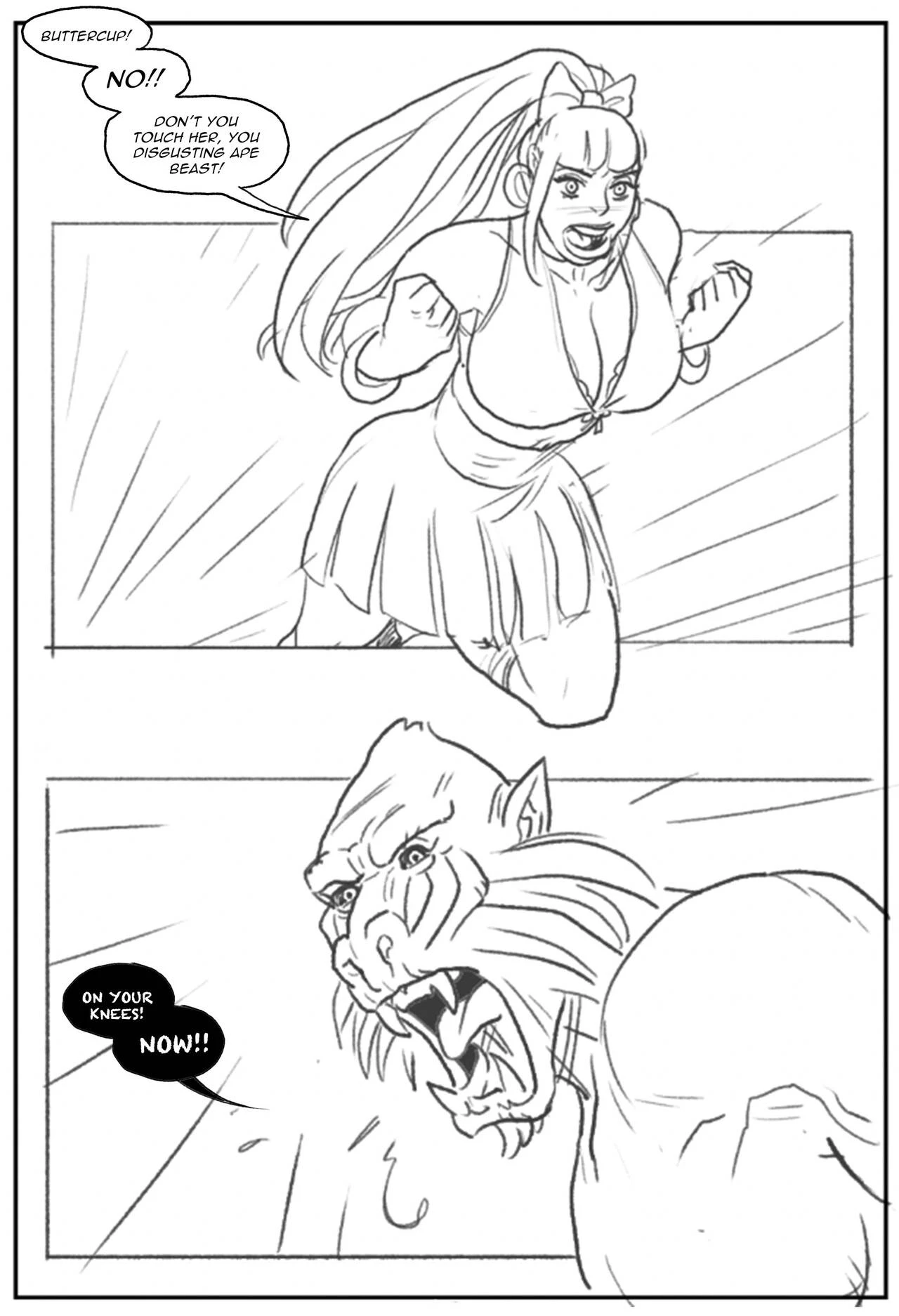 Mandrill vs the Powerpuff Girls image number 16