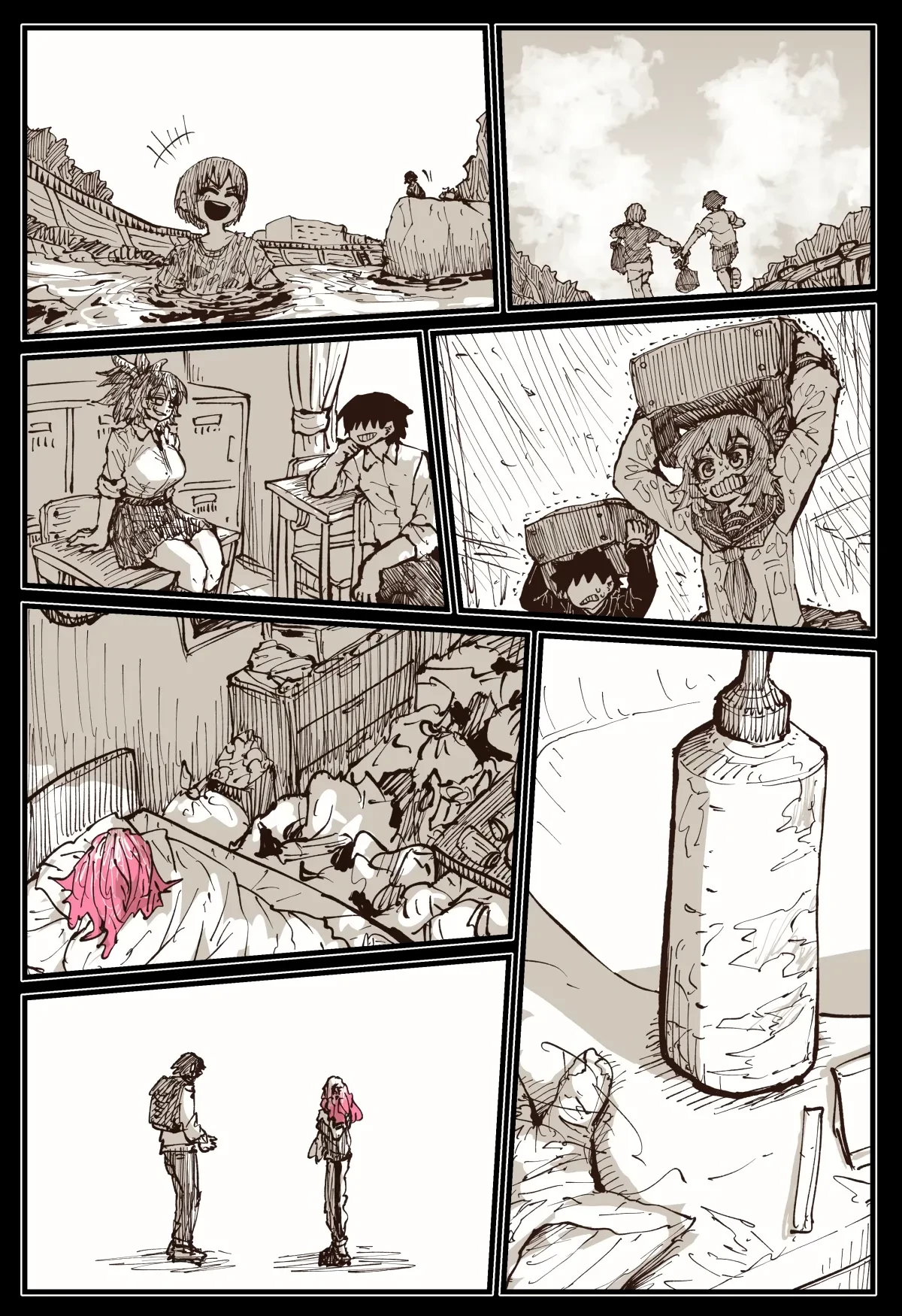 Jimoto ni Kaettekitara Osananajimi ga Kowareteta  When I Returned to My Hometown, My Childhood Friend was Broken (MainStory+FANBOX) image number 149