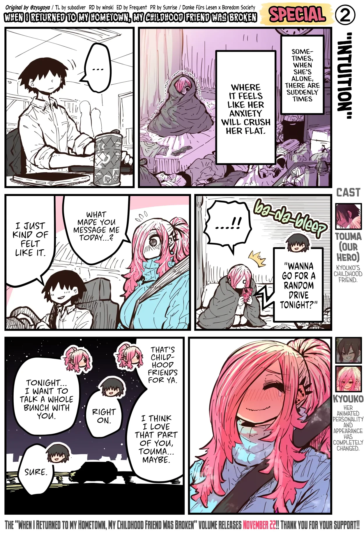 Jimoto ni Kaettekitara Osananajimi ga Kowareteta  When I Returned to My Hometown, My Childhood Friend was Broken (MainStory+FANBOX) image number 184