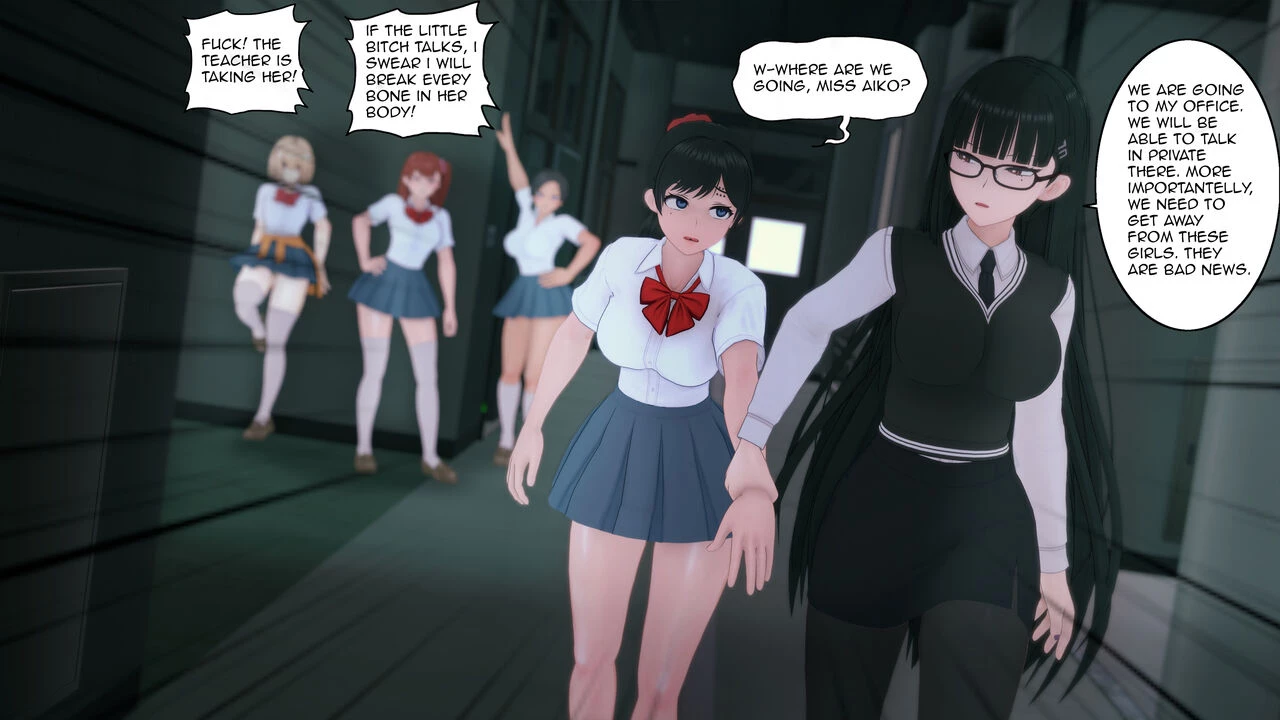 Relentless bullying of Nanaho image number 150