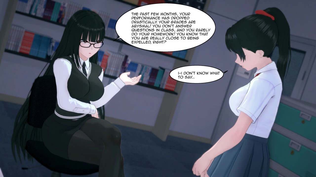 Relentless bullying of Nanaho image number 151