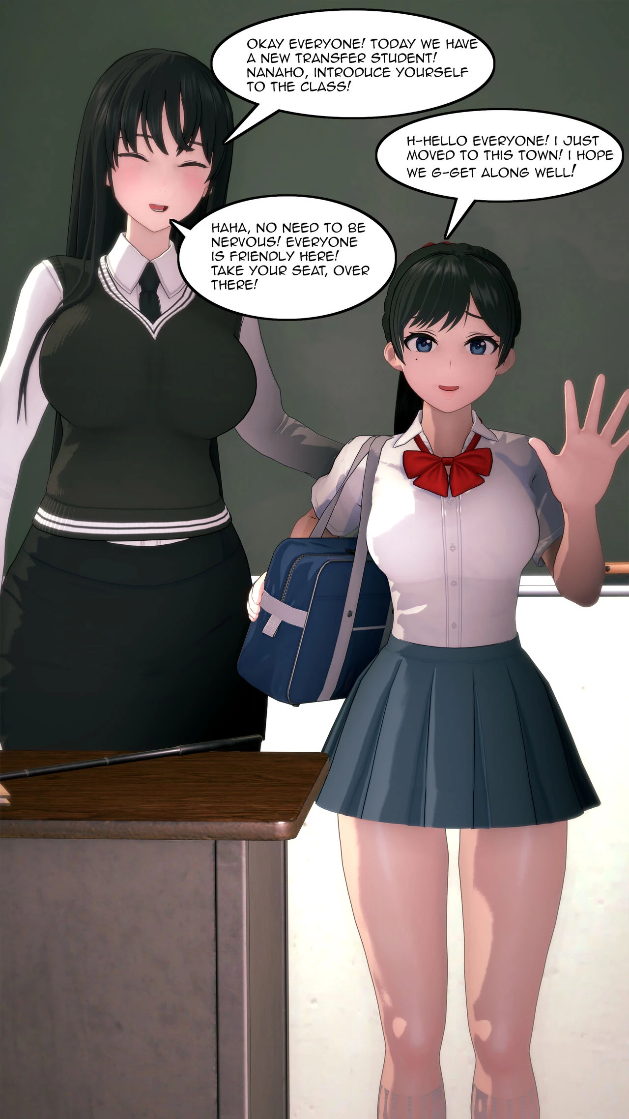 Relentless bullying of Nanaho image number 1