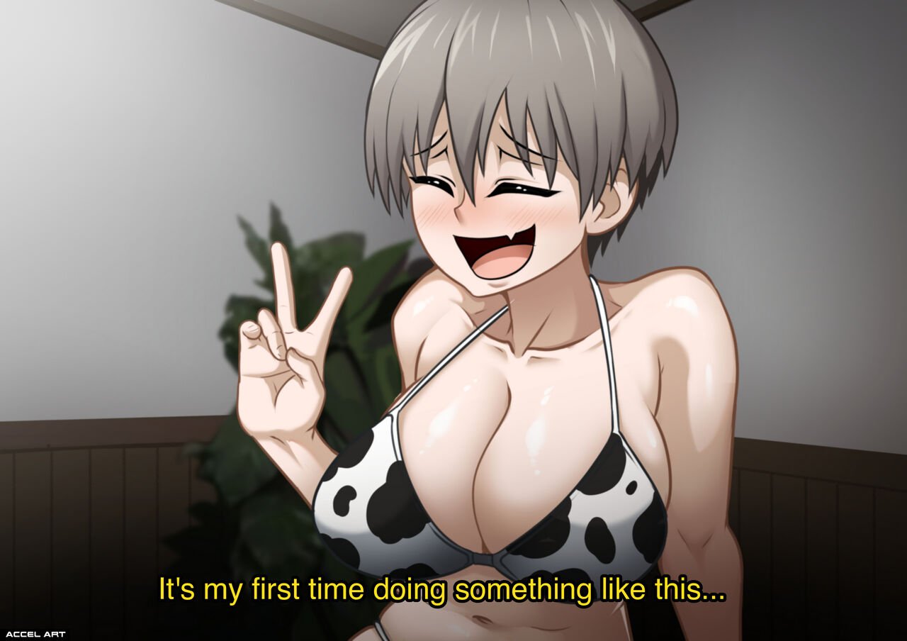 Accel Art Uzaki Hana - Waifu Cast (Uzaki chan Asobitai )English porn comic image number 1