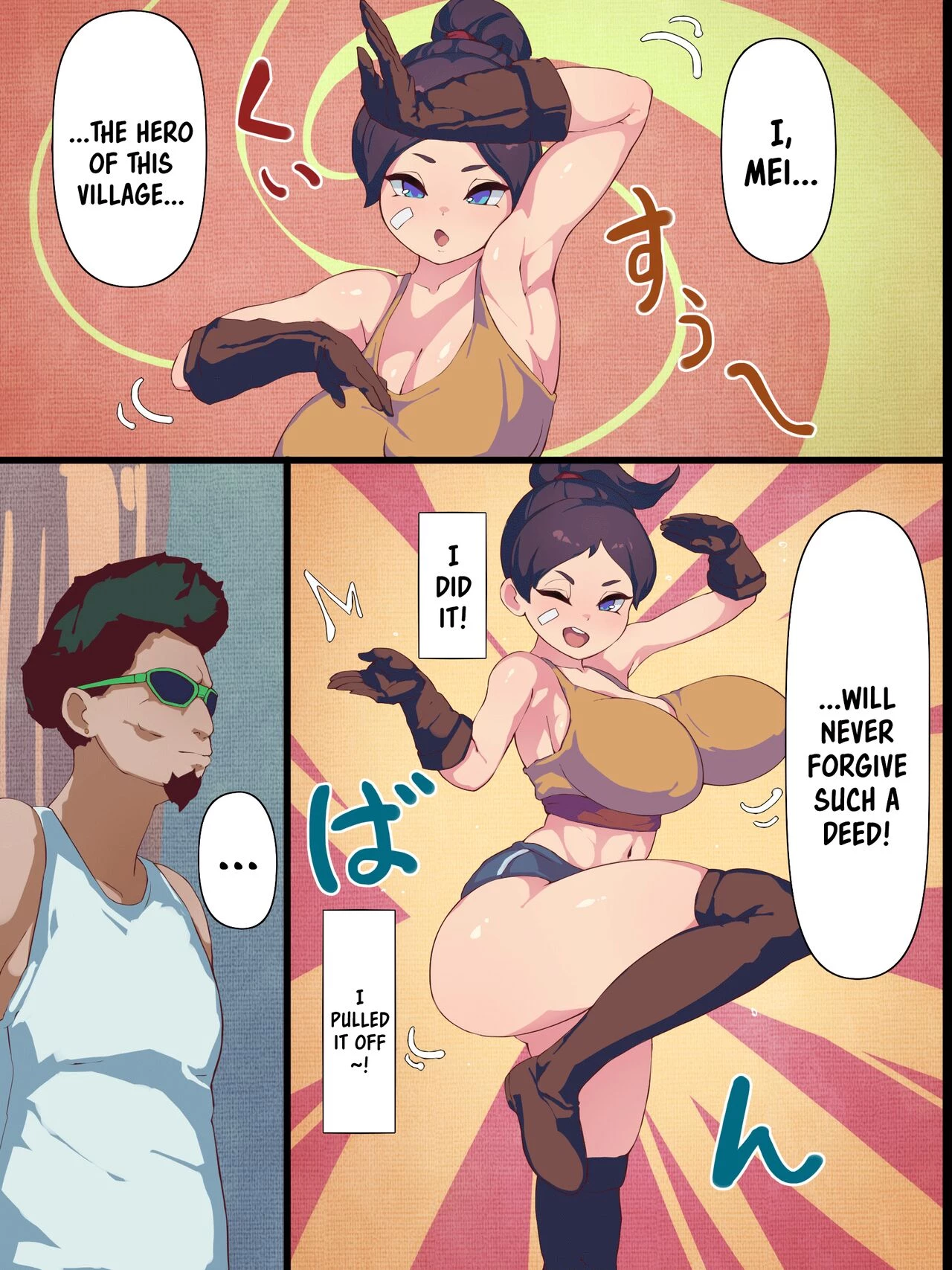 The Strong-Bodied Female Martial Artist Is Betrayed and Impregnated By The Villagers Genki na Karada no Kakutou Musume ga Murabito ni Uragirarete Haramu made image number 14