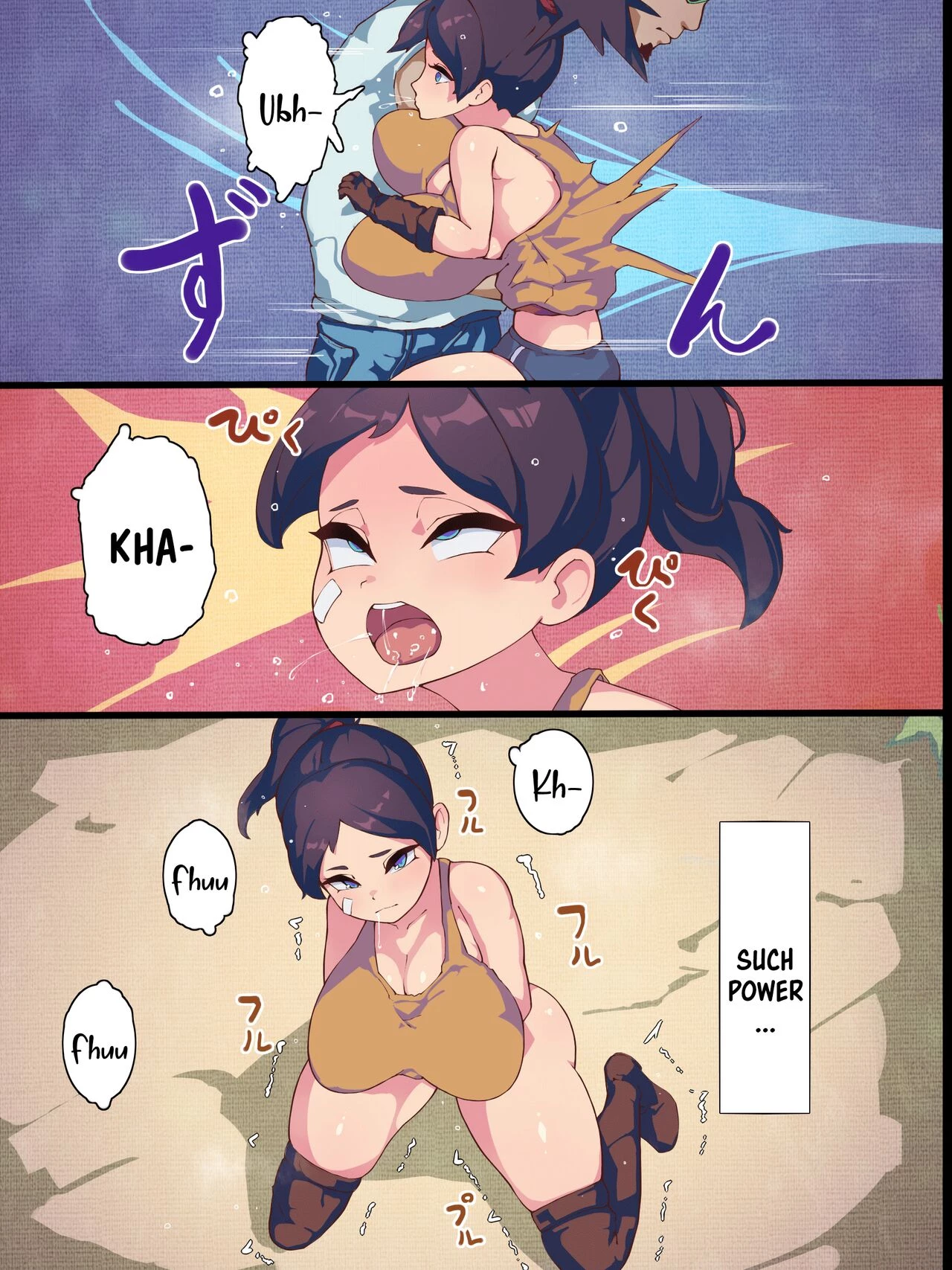 The Strong-Bodied Female Martial Artist Is Betrayed and Impregnated By The Villagers Genki na Karada no Kakutou Musume ga Murabito ni Uragirarete Haramu made image number 2