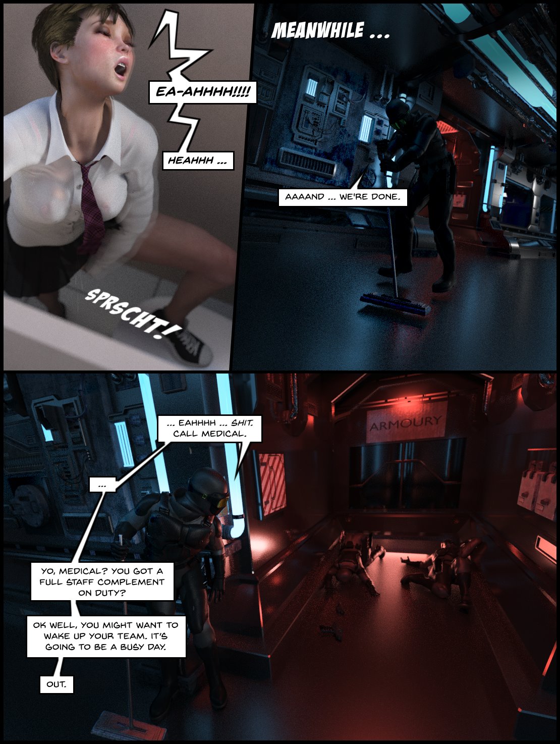 The Lithium Comic. Comic 8: After school club. image number 54