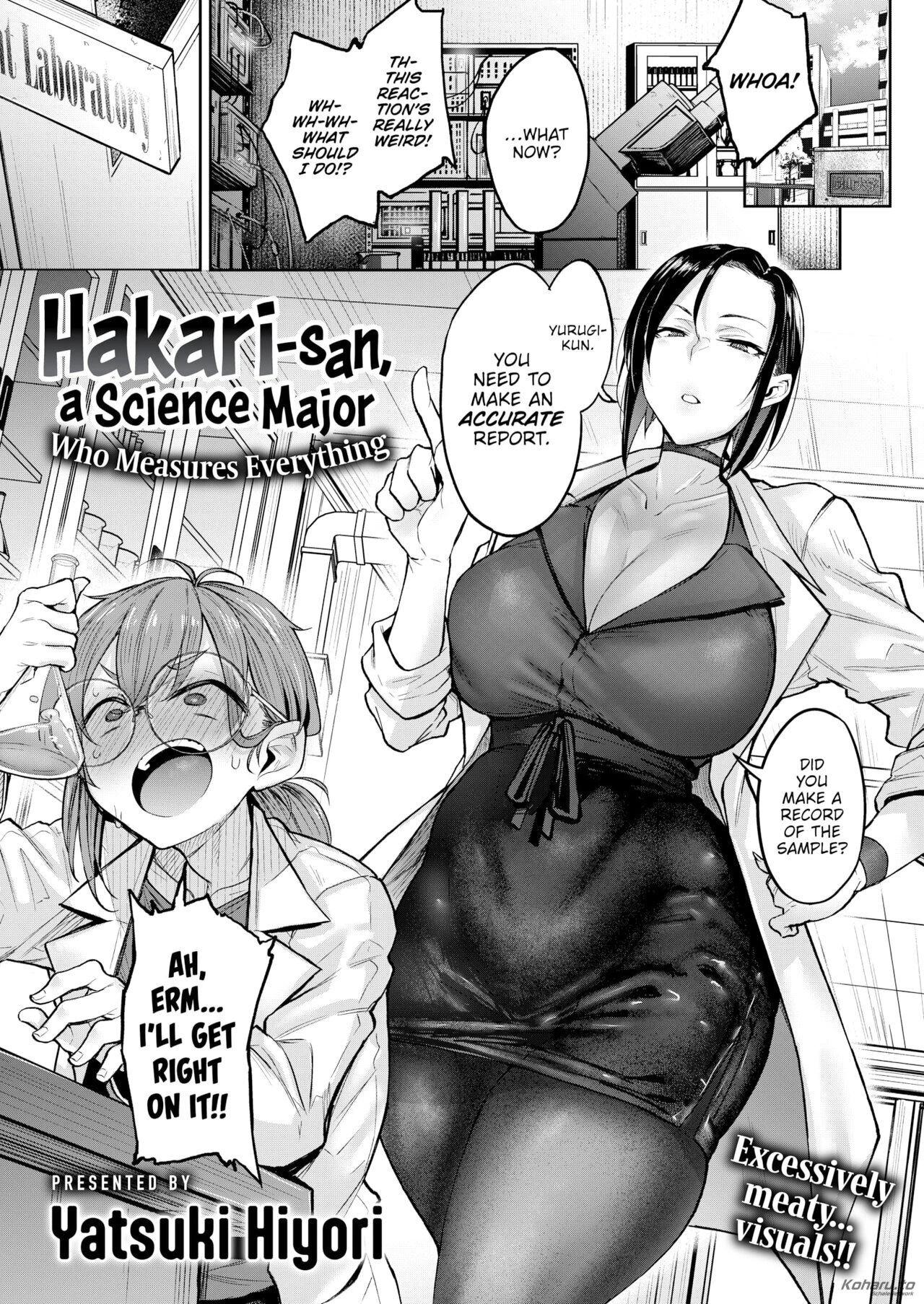 Hakari-san, a Science Major Who Measures Everything