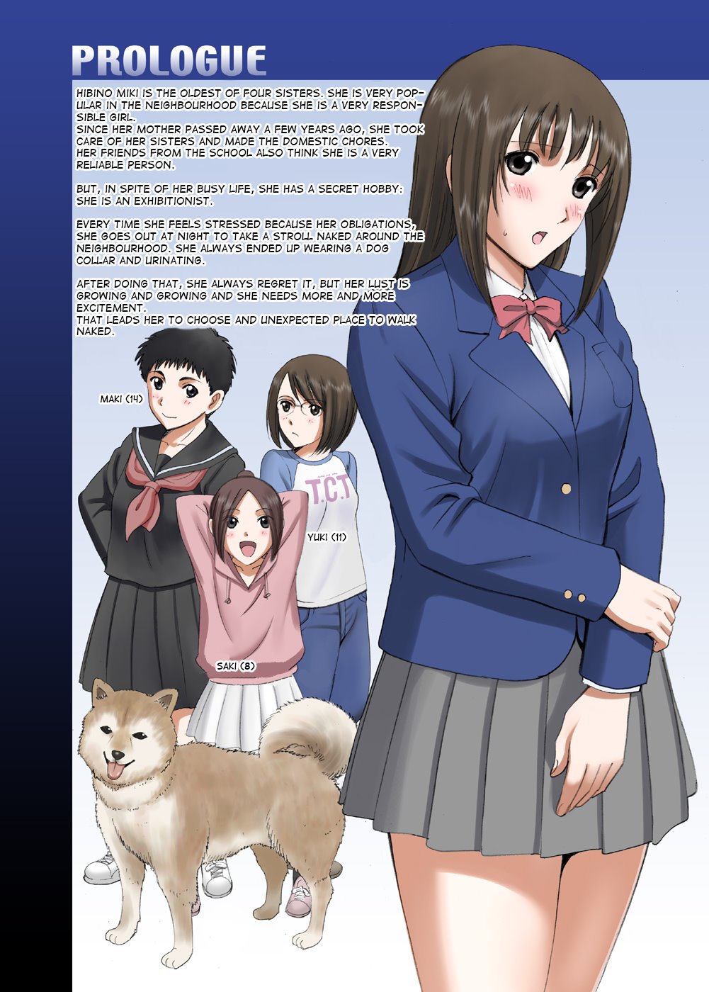 Roshutsu Otome Voice comic Kounai Zenra wa Kousoku Ihan ~Hibino Miki~ image number 1
