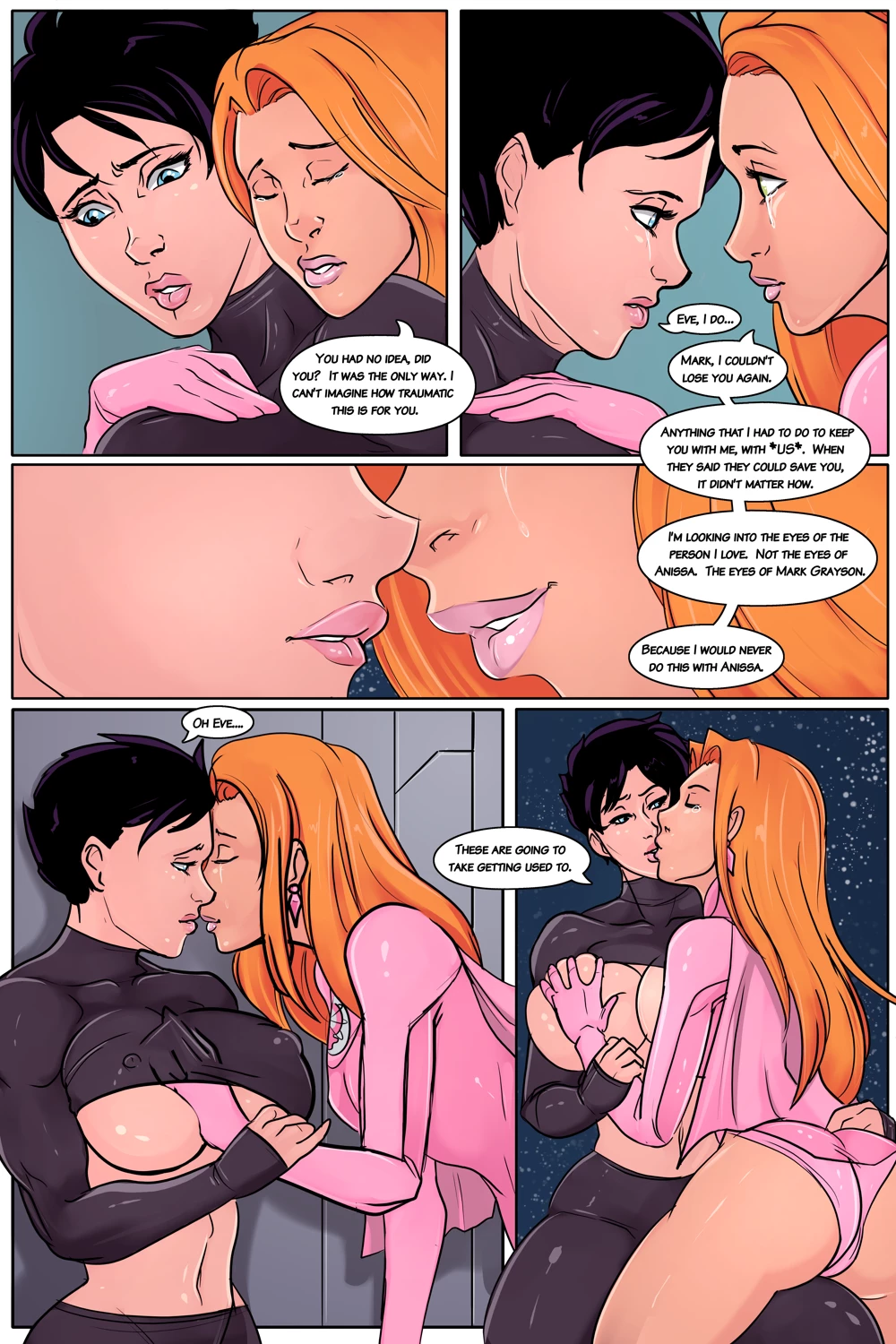 Mark Grayson in Anissas body image number 6
