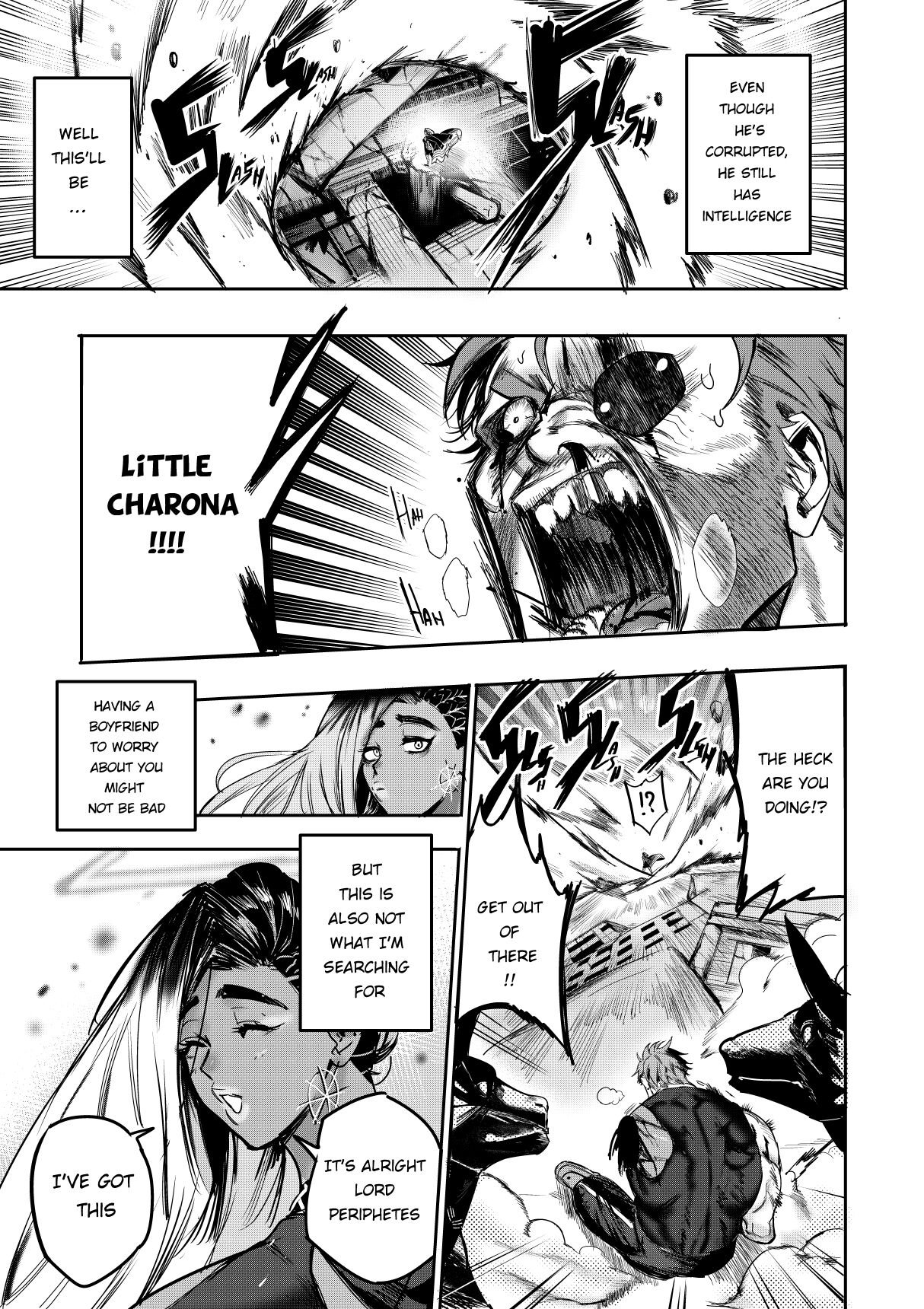 (Furiouzly) I sold my body to a god - Charona side story English image number 33