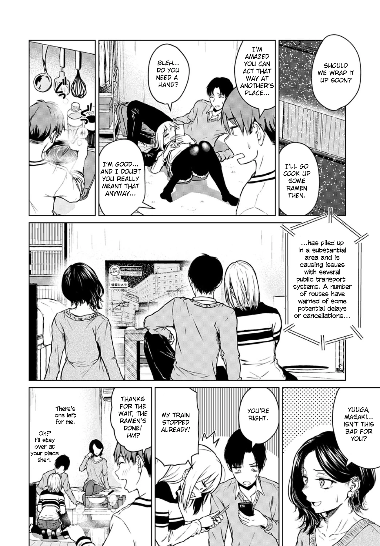 Hot Pot, Snow, and my Sincereness  Nabe to Yuki to Honne image number 3