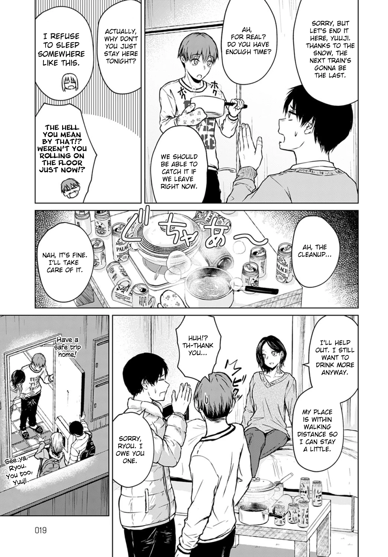 Hot Pot, Snow, and my Sincereness  Nabe to Yuki to Honne image number 4