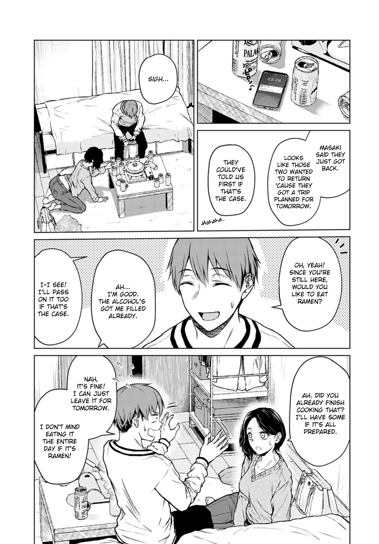 Hot Pot, Snow, and my Sincereness  Nabe to Yuki to Honne image number 6