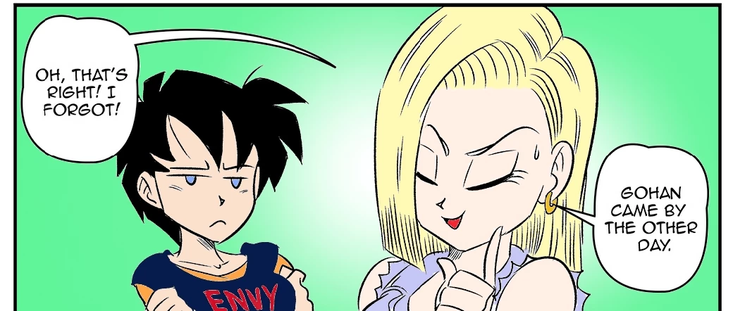 What if 18 stole Gohans virginity by funsexydragonball color by zerocrow image number 2