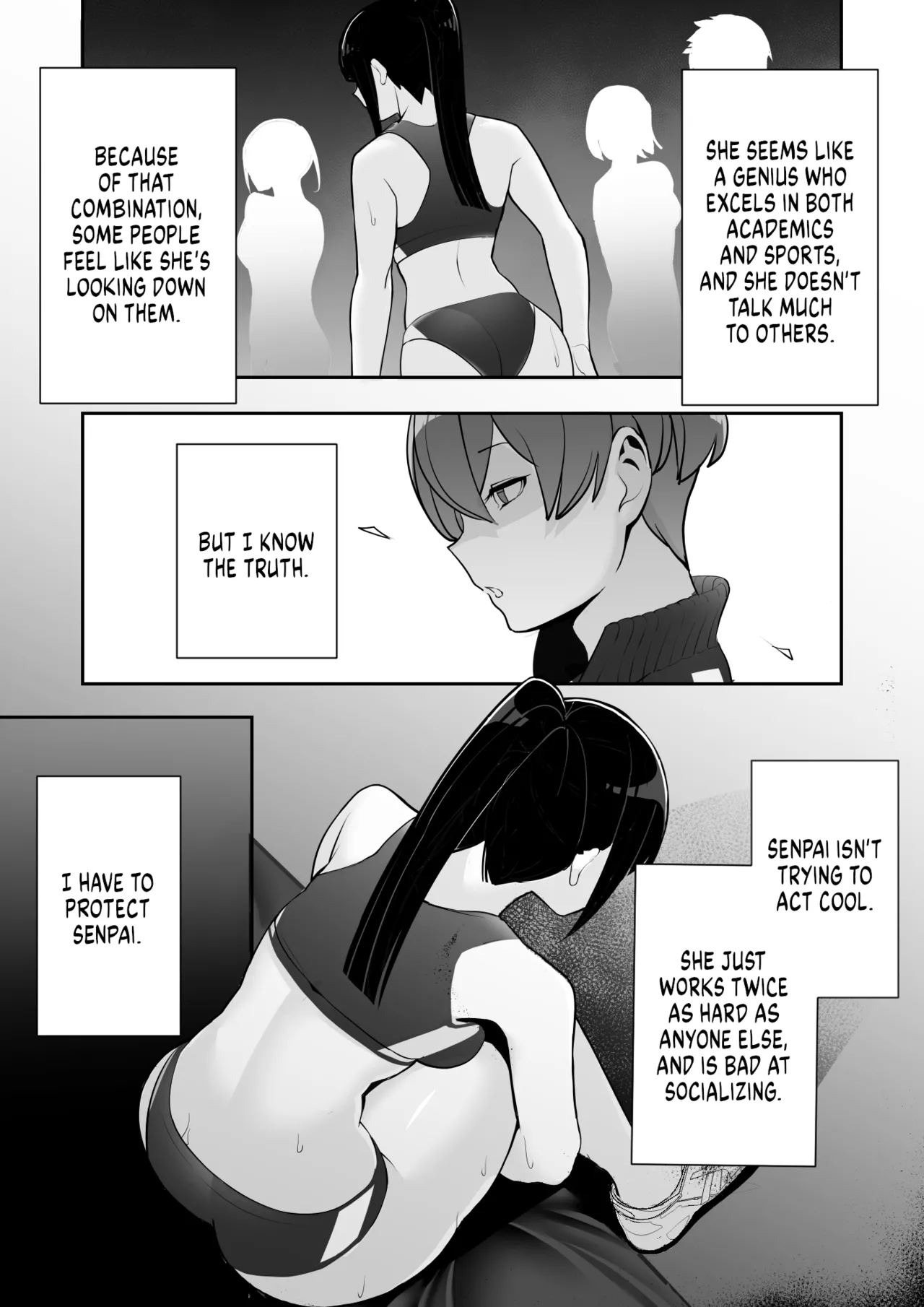 I Claimed my Beloved Track-and-Field Senpai and Brainwashed her into my Perfect Woman  Reizoku no Kubiwa Akogare no Rikujoubu Senpai o Toraete Jibun no Konomi ni Sennou Choukyou image number 13