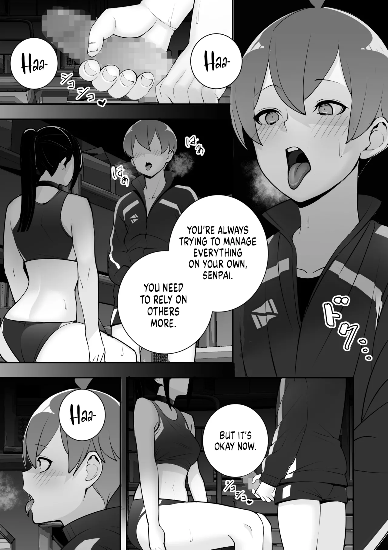 I Claimed my Beloved Track-and-Field Senpai and Brainwashed her into my Perfect Woman  Reizoku no Kubiwa Akogare no Rikujoubu Senpai o Toraete Jibun no Konomi ni Sennou Choukyou image number 19