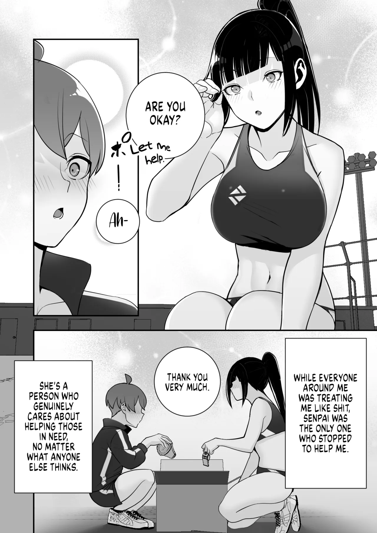 I Claimed my Beloved Track-and-Field Senpai and Brainwashed her into my Perfect Woman  Reizoku no Kubiwa Akogare no Rikujoubu Senpai o Toraete Jibun no Konomi ni Sennou Choukyou image number 38