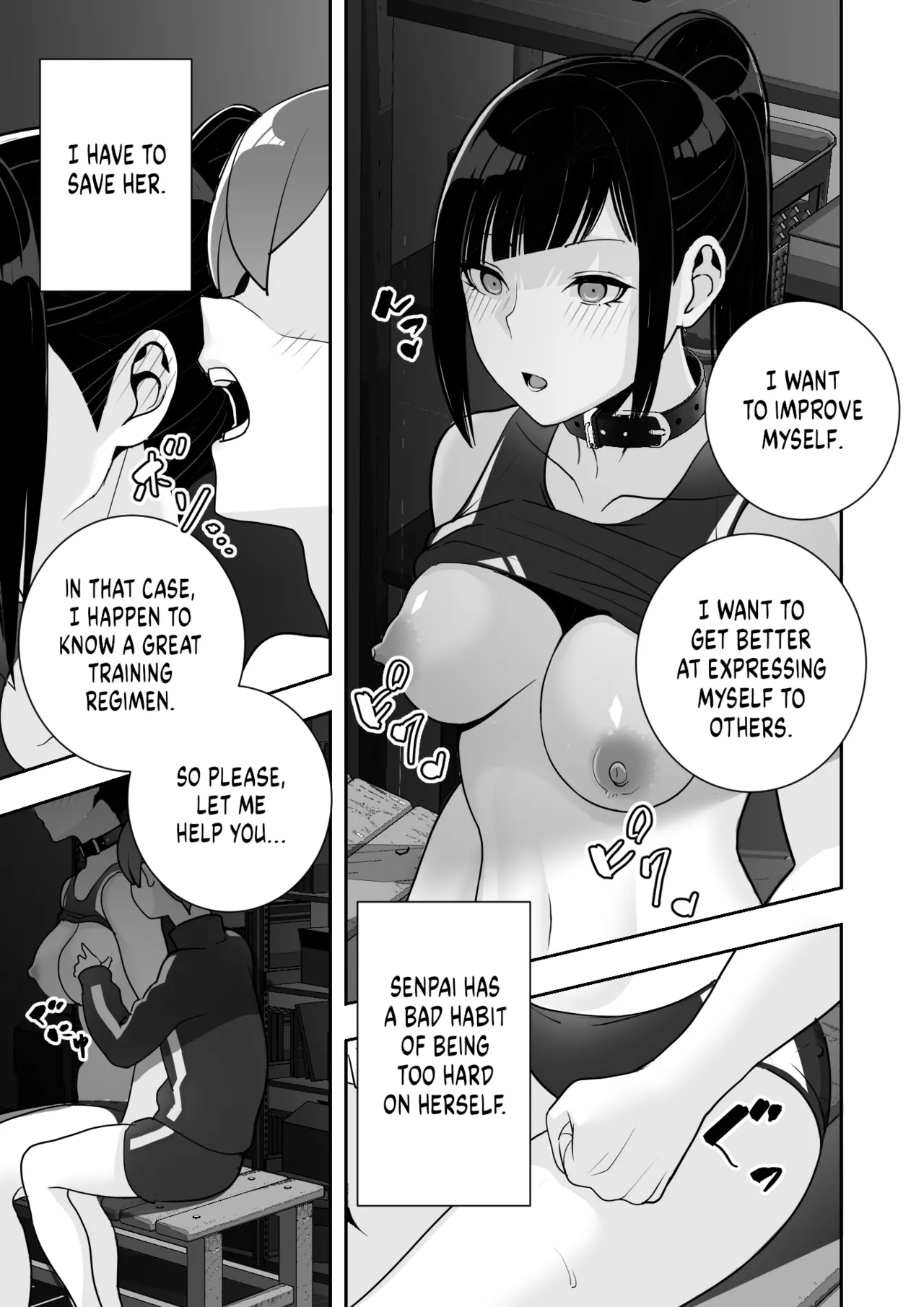 I Claimed my Beloved Track-and-Field Senpai and Brainwashed her into my Perfect Woman  Reizoku no Kubiwa Akogare no Rikujoubu Senpai o Toraete Jibun no Konomi ni Sennou Choukyou image number 41