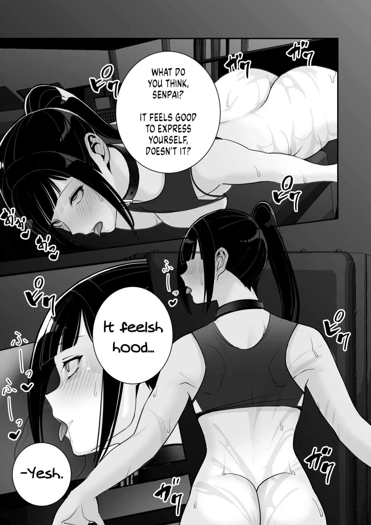 I Claimed my Beloved Track-and-Field Senpai and Brainwashed her into my Perfect Woman  Reizoku no Kubiwa Akogare no Rikujoubu Senpai o Toraete Jibun no Konomi ni Sennou Choukyou image number 49
