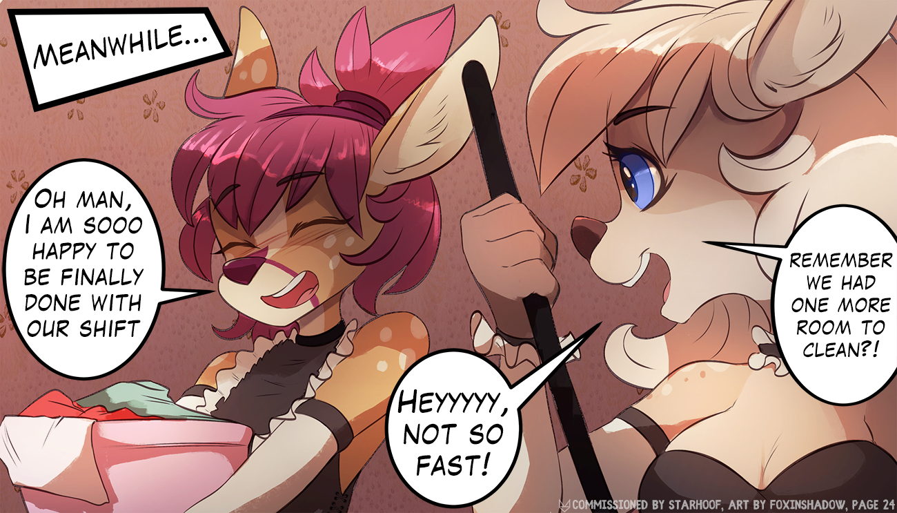 foxinshadow - Fortunate Mix Up. porn comic image number 25