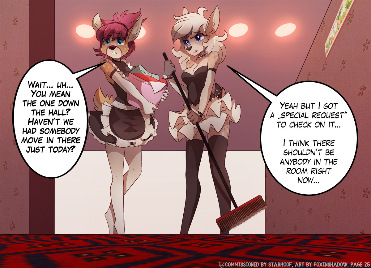 foxinshadow - Fortunate Mix Up. porn comic image number 26