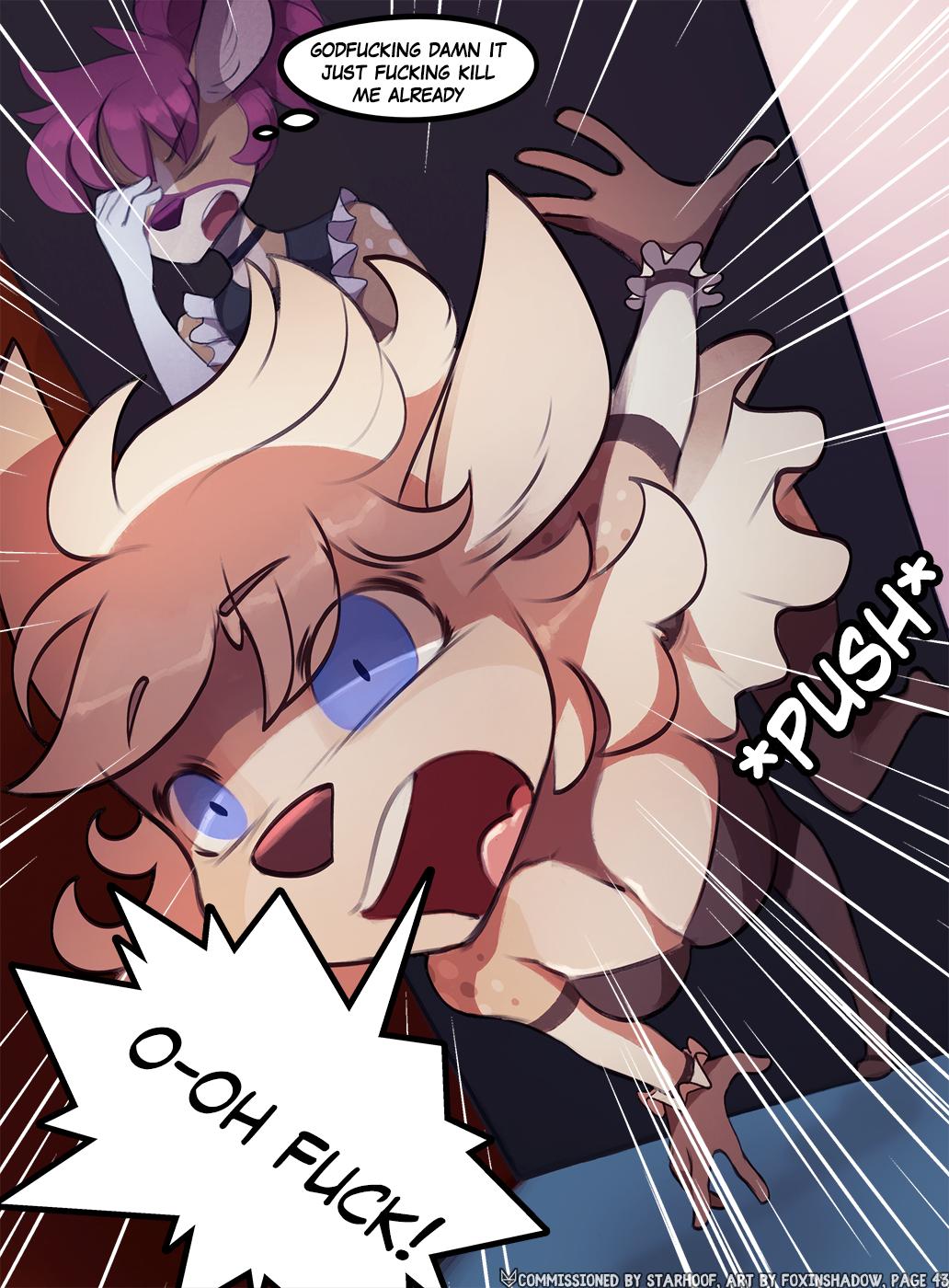 foxinshadow - Fortunate Mix Up. porn comic image number 44