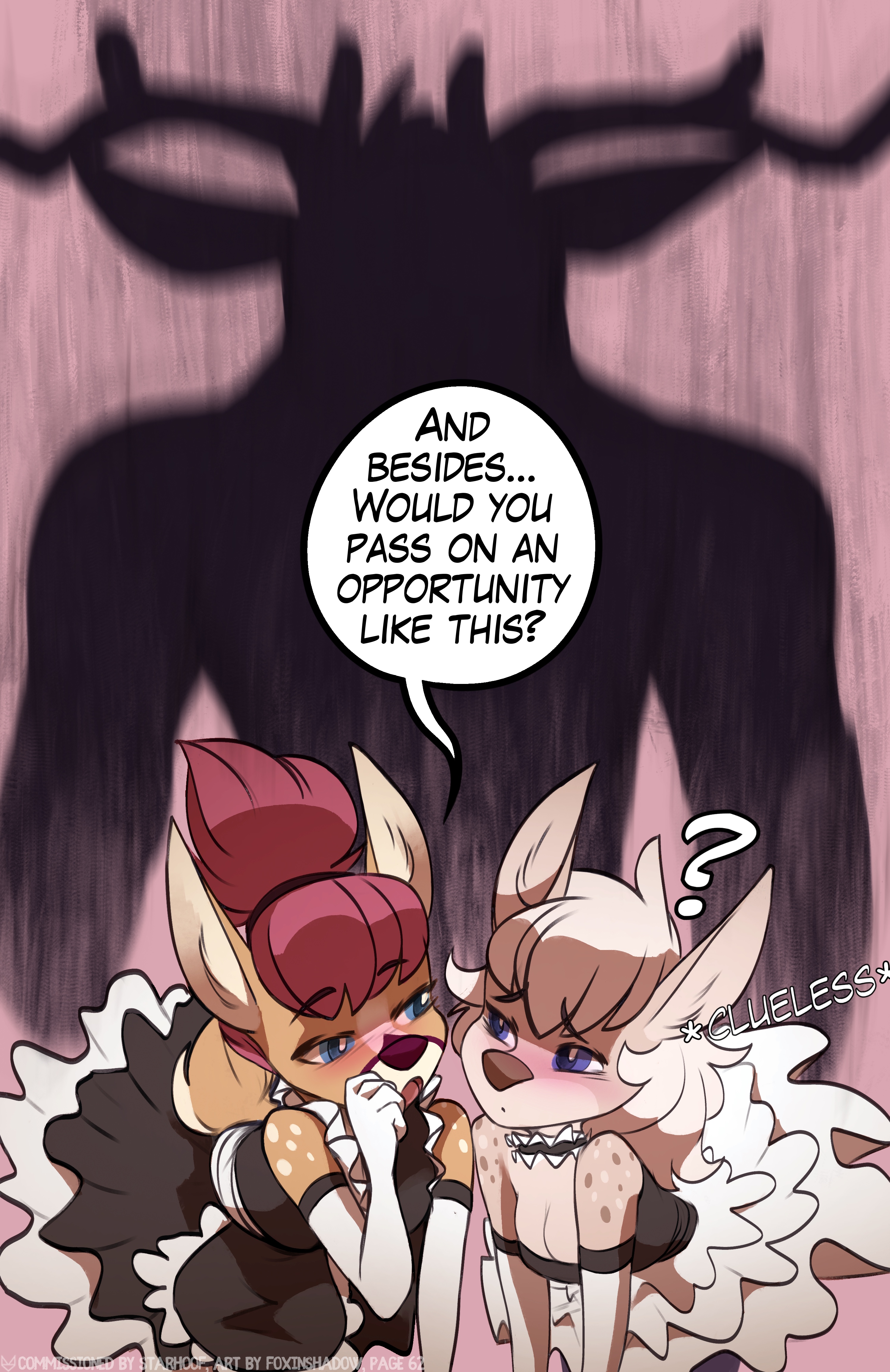 foxinshadow - Fortunate Mix Up. porn comic image number 63