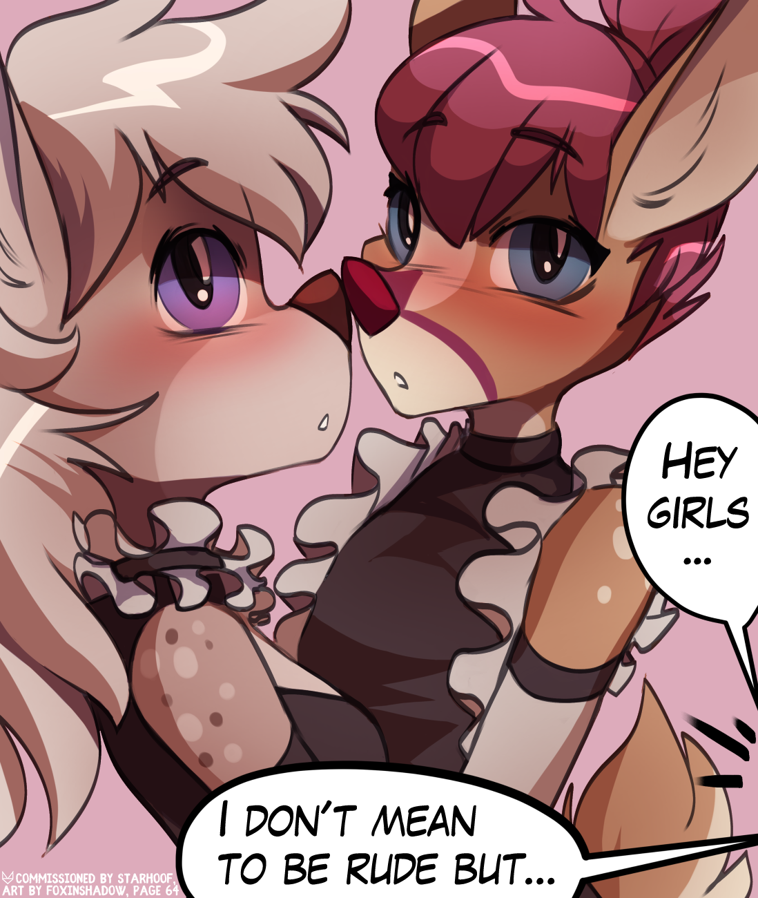 foxinshadow - Fortunate Mix Up. porn comic image number 65