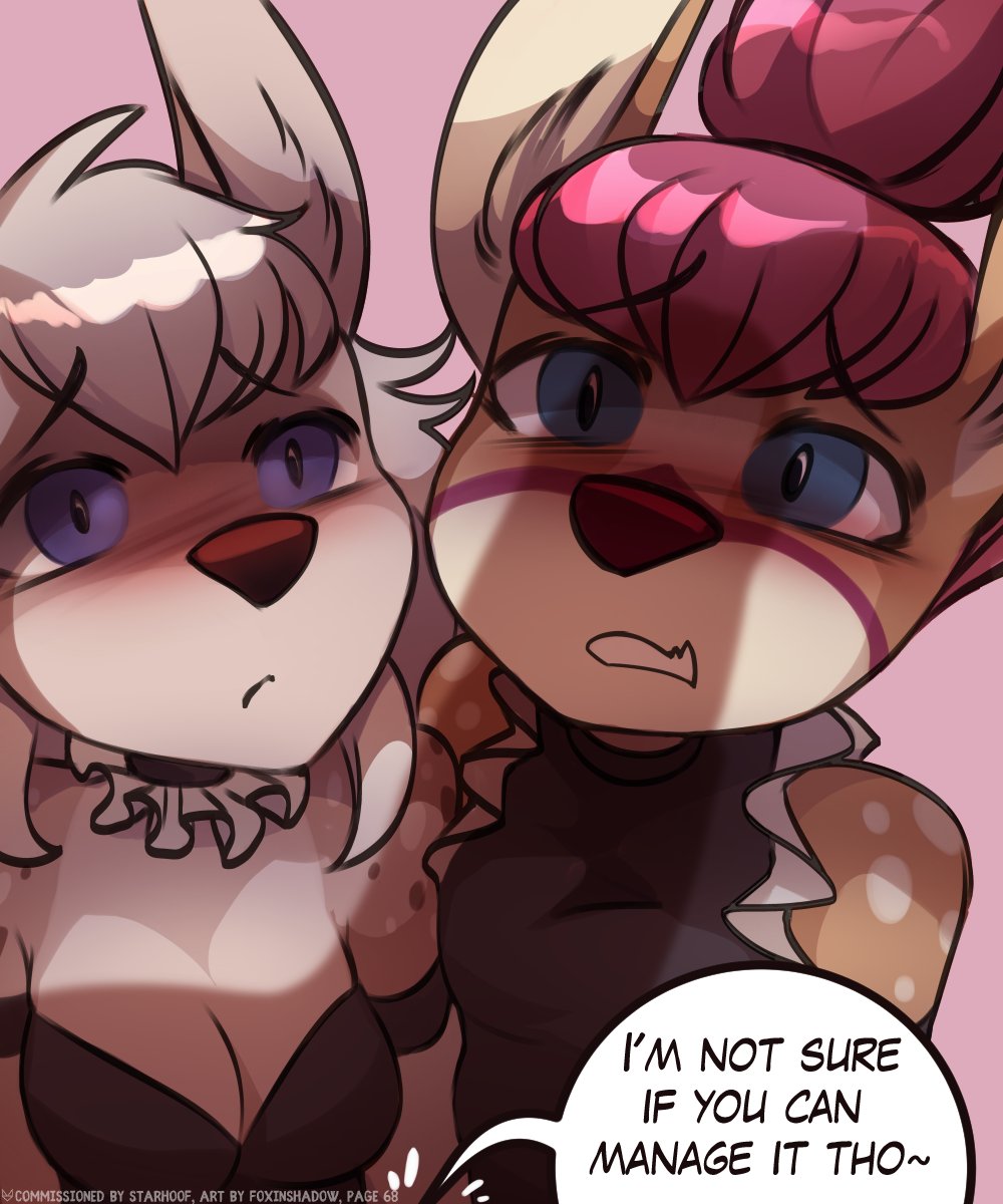 foxinshadow - Fortunate Mix Up. porn comic image number 69