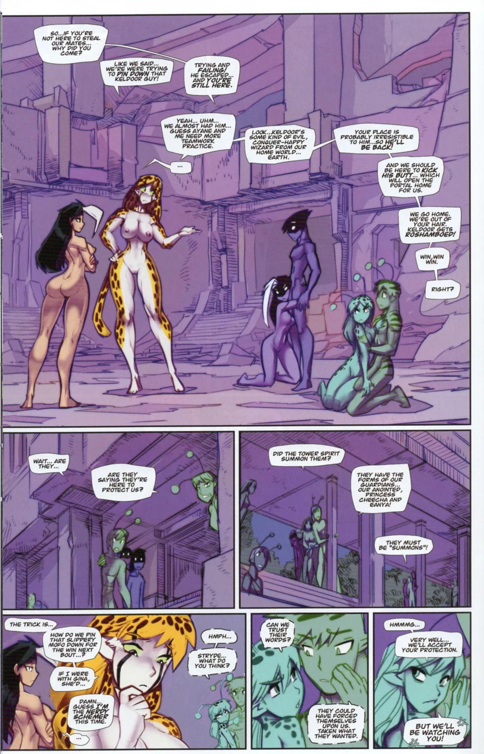 Gold Digger: War Mistress Of Mars 3 image number 12