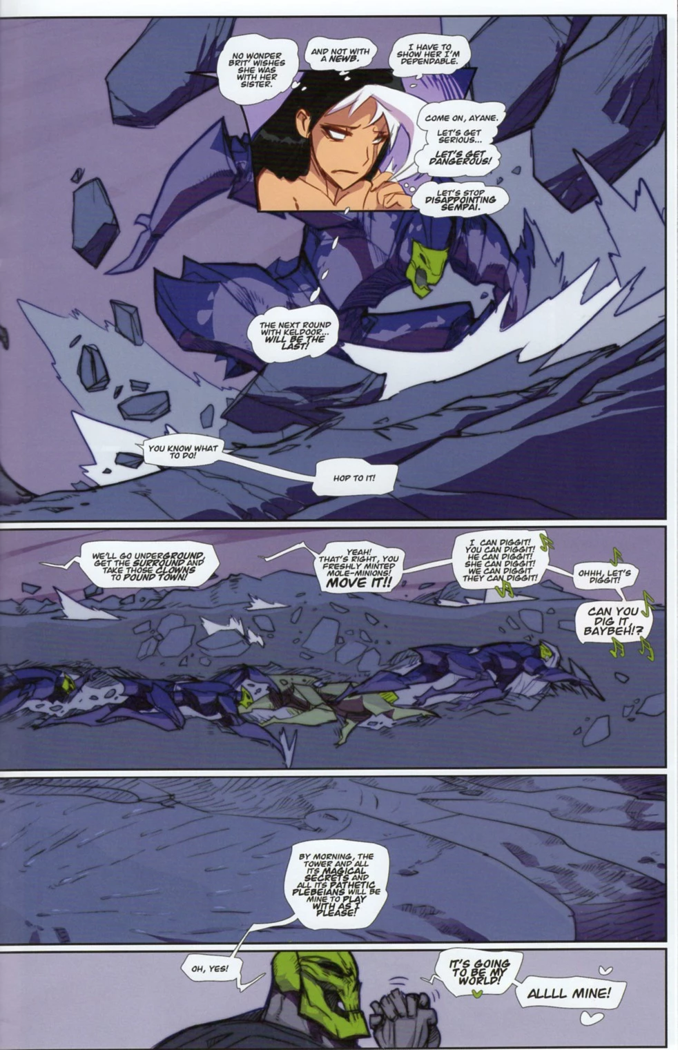 Gold Digger: War Mistress Of Mars 3 image number 23