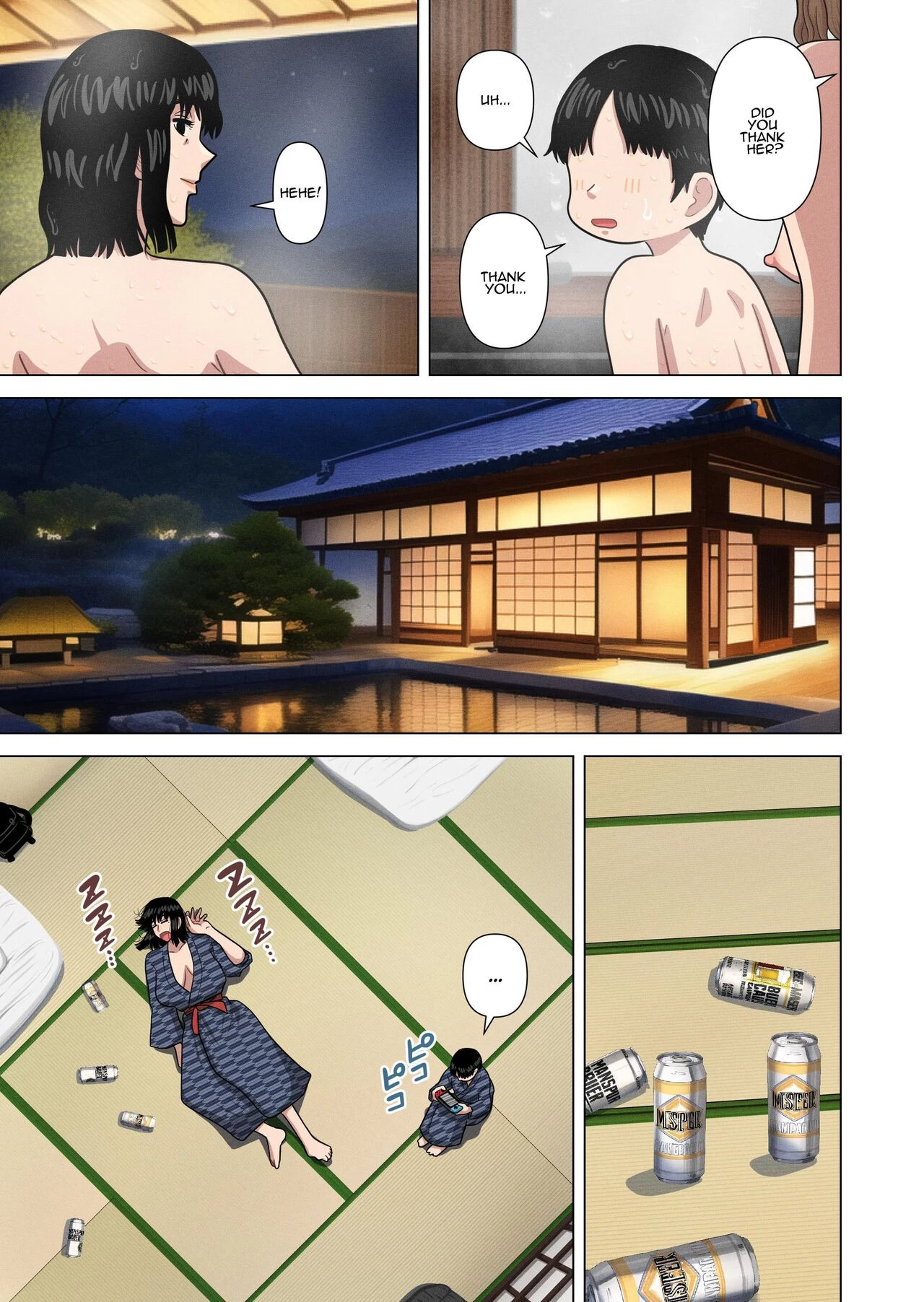 Hotspring Trip With My Moms Friend...  Oba-san to Onsen Ryokan de... image number 11